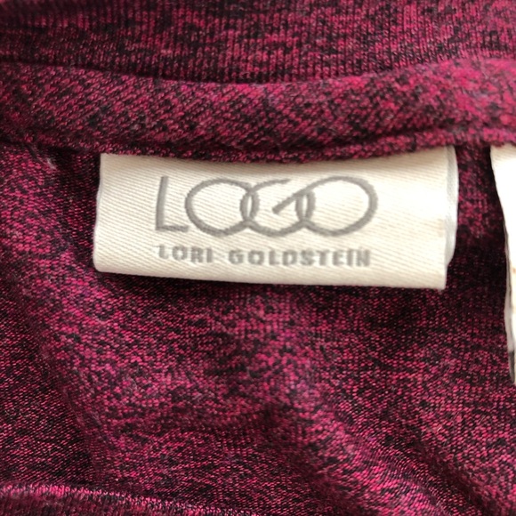 LOGO Lori Goldstein XS Long Sleeve Top - Picture 6 of 12